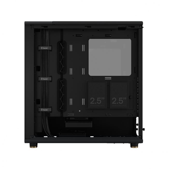 کیس Fractal Design North - Charcoal Black TG Dark - 6