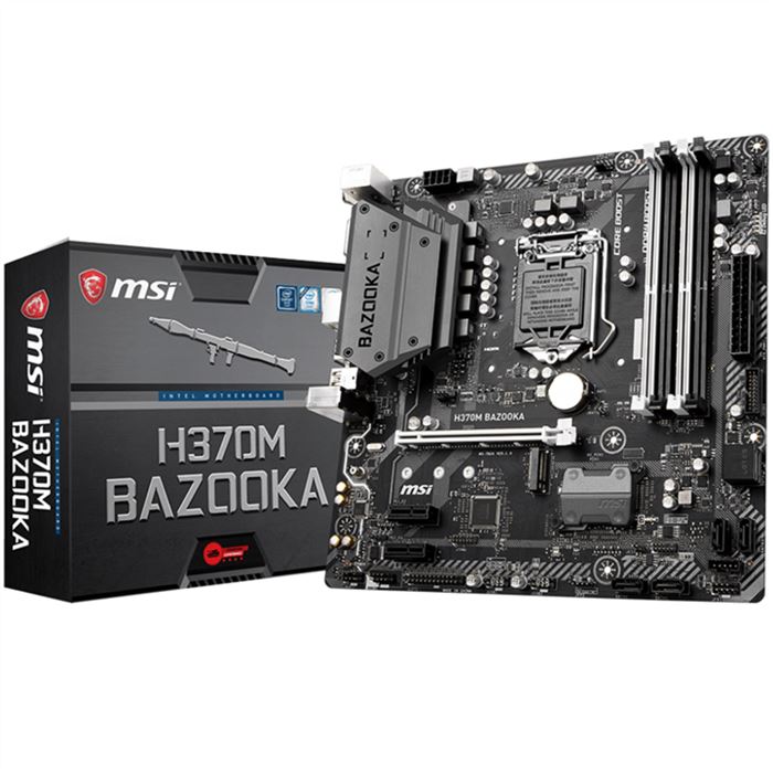 مادربرد ام اس آی مدل H370M Bazooka سوکت 1151