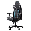 EUREKA Python II Blue Gaming Chair