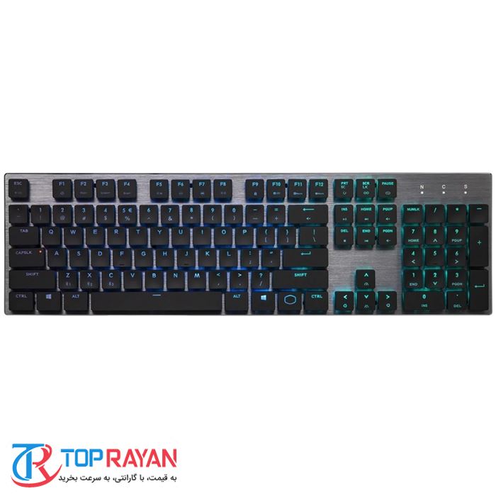 کیبورد بی سیم گیمینگ کولرمستر مدل SK651 - 2