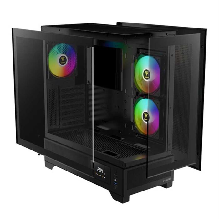 کیس کامپیوتر گیمینگ گیم دیاس مدل Atlas M1 RGB Mid-Tower - 4