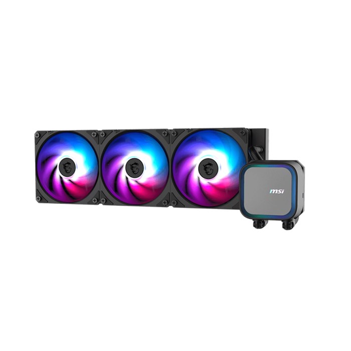 خنک کننده پردازنده مایع ام اس آی مشکی مدل MAG CORELIQUID A13 360 - 2