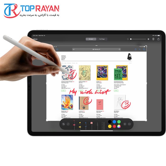 تبلت اپل مدل iPad Pro 2020 12.9 inch WiFi ظرفیت 1 ترابایت - 14