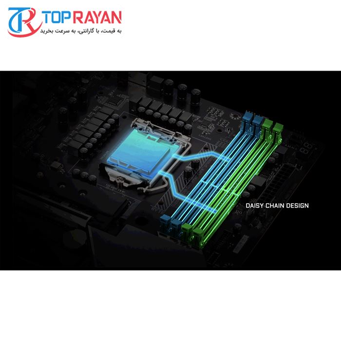 مادربورد گیگابایت مدل Z490 AORUS XTREME WATERFORCE سوکت 1200 - 9