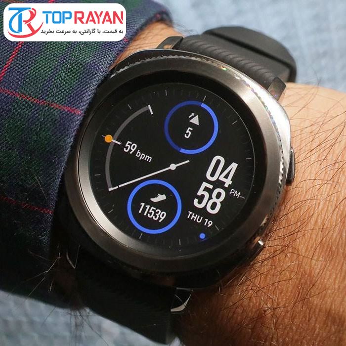 ساعت هوشمند سامسونگ مدل Gear Sport SM-R600NZK Smart Watch - 5