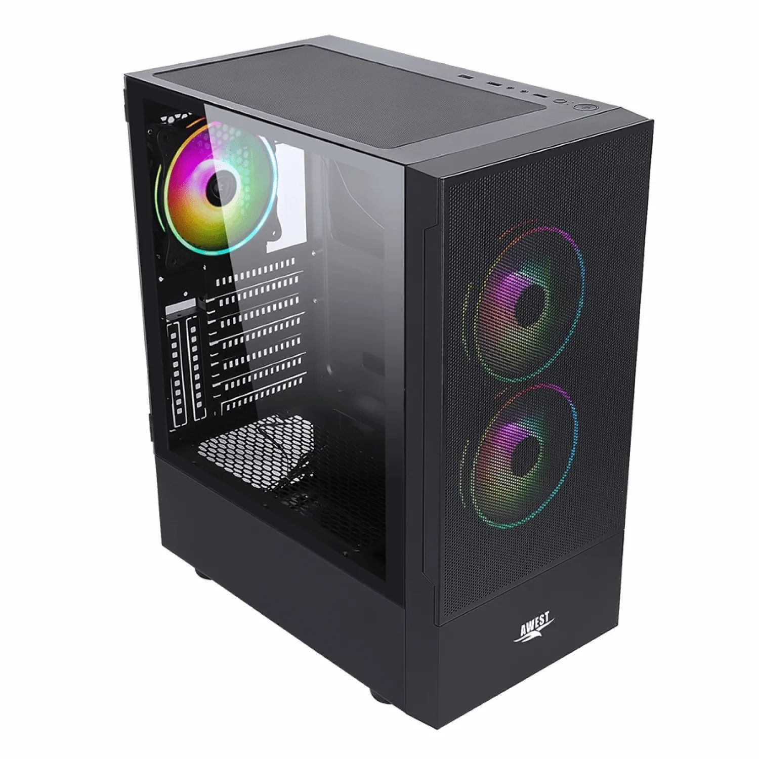 کیس گیمینگ اوست GT AV201 MB PLUS - 2