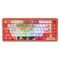 ردراگون   Geb K673 AK PRO RGB Mechanical Gaming Keyboard