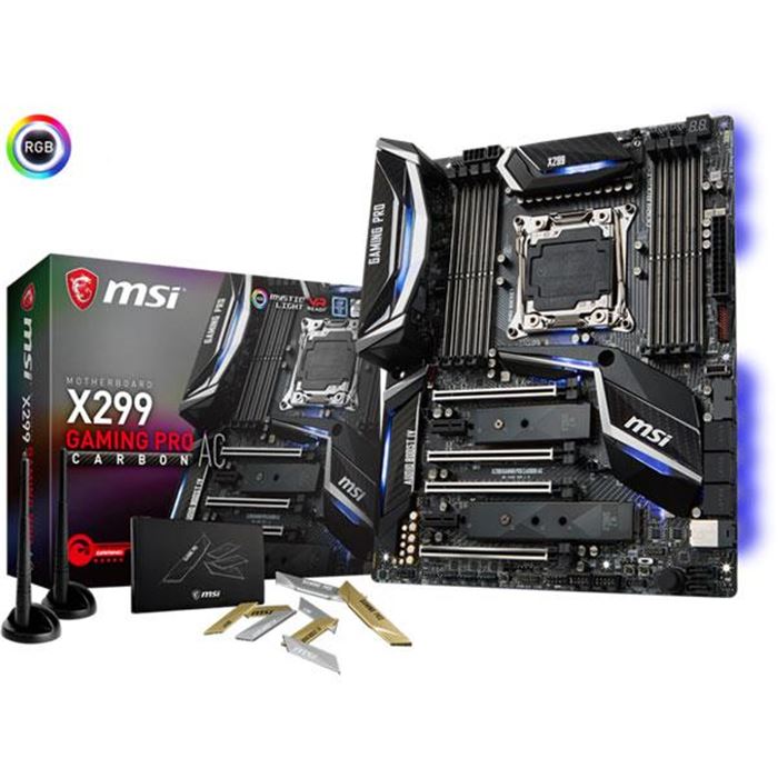 مادربرد ام اس آی مدل X99 Gaming Pro Carbon AC  - 8
