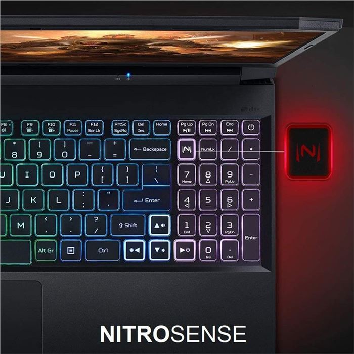 لپ تاپ ایسر 15.6 اینچی مدل Nitro 5 AN515 پردازنده Ryzen 7 5800H رم 16GB حافظه 1TB SSD گرافیک 6GB ... - 4