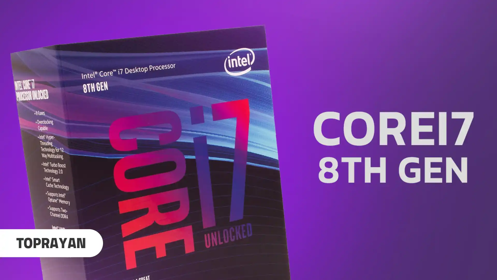 سی پی یو Core i7 نسل 8