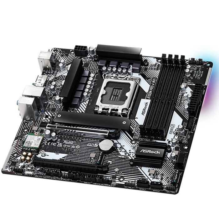 مادربرد ازراک مدل B760M PRO-A WIF D5 - 4