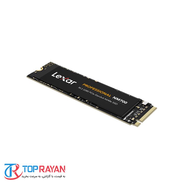 حافظه SSD اینترنال لکسار مدل Professional NM700 M.2 2280 NVMe با ظرفیت 512 گیگابایت - 3