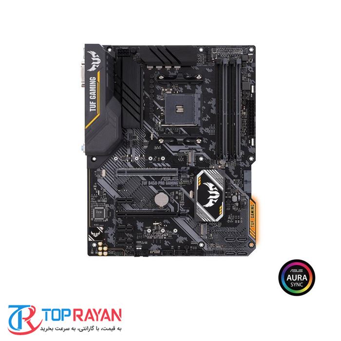 مادربرد ایسوس مدل TUF B450-PRO GAMING سوکت AM4 - 2