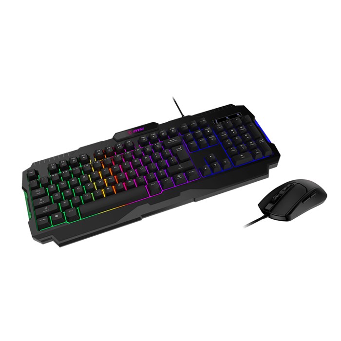 کیبورد و موس گیمینگ ام اس آی FORGE GK100 COMBO - 2