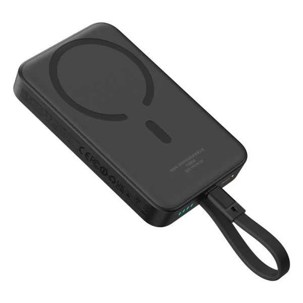 پاوربانک باسئوس مدل Airpow Magnetic Fast Charge Type-C Black ظرفیت 10000 میلی‌آمپر 30 وات - 3