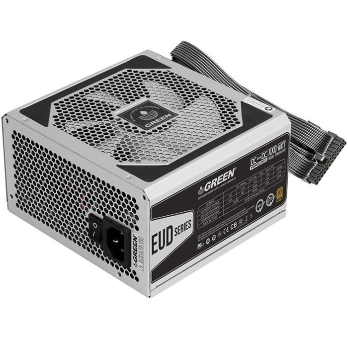 منبع تغذیه کامپیوتر نیمه ماژولار گرین مدل GP380A-EUD - 3