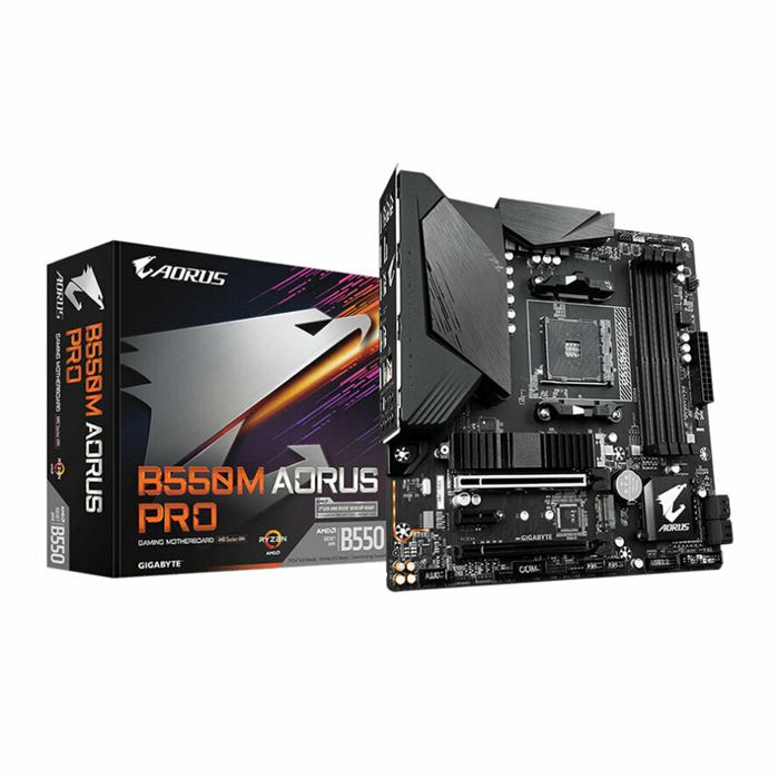 مادربرد گیگابایت مدل B550M AORUS PRO سوکت AM4