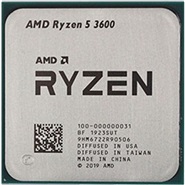 Amd RYZEN 5-3600 3.6GHz AM4 Desktop TRAY CPU