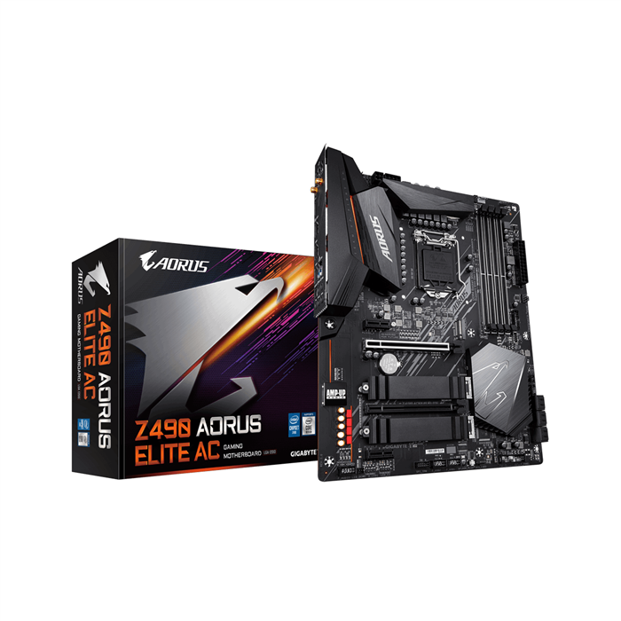 مادربرد گیگابایت مدل Z490 AORUS ELITE AC سوکت 1200