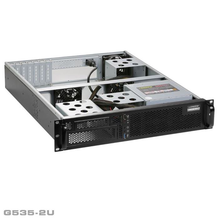 کیس رکمونت گرین مدل G535-2U - 9