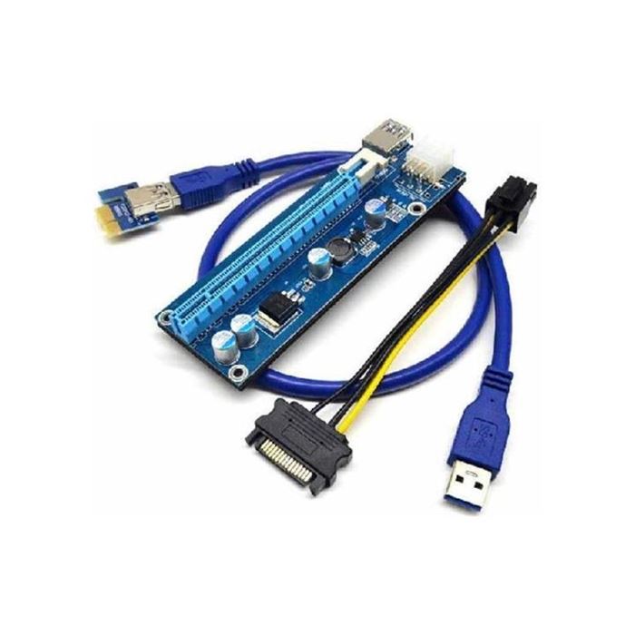 رایزر گرافیک تبدیل PCI EXPRESS X1 به X16 مدل 009s - 2