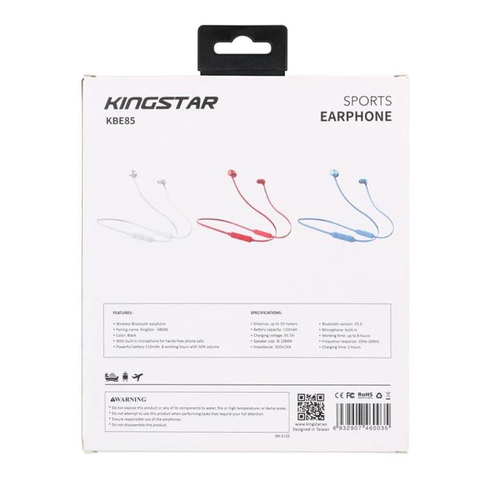 هدفون بی سیم کینگ استار مدل KBE85 - 4
