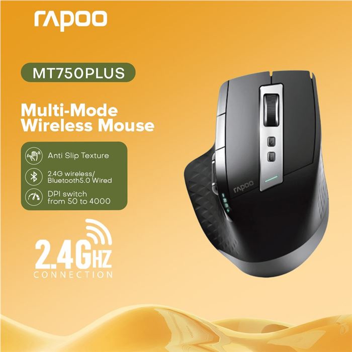 ماوس بی سیم رپو مدل MT750PLUS - 8