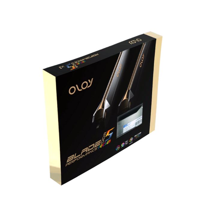 رم کامپیوتر اولوی مدل Blade RGB Black 16GB 5200mhz DDR5 - 2