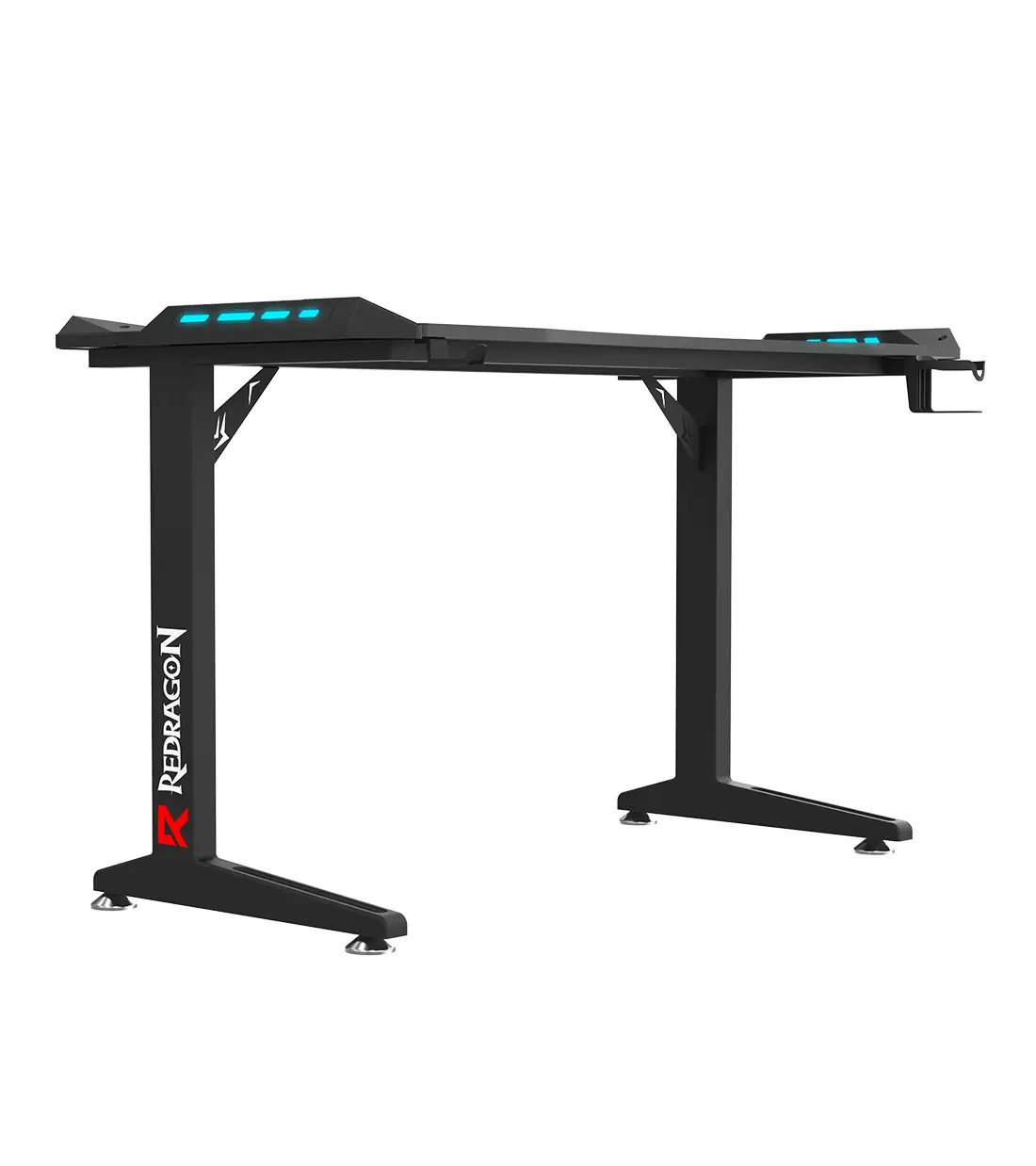 میز کامپیوتر گیمینگ ردراگون مدل GD-3101BK 140cm LED - 4