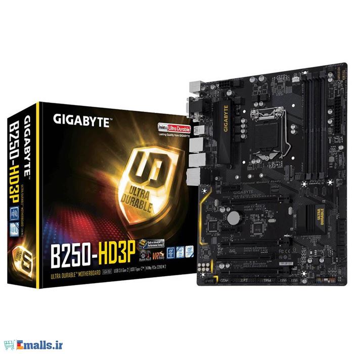 GigaByte GA-B250-HD3P LGA 1151 Motherboard - 7