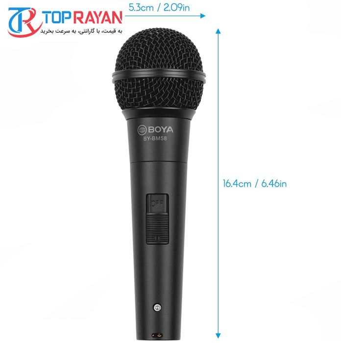 میکروفن داینامیک بویا مدل BY-BM58 - 5