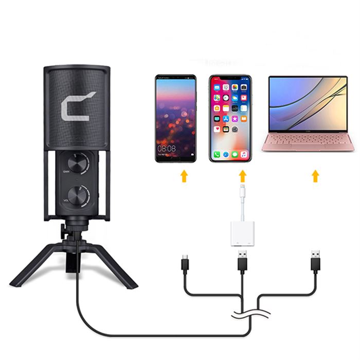 میکروفون USB استودیویی کامیکا STM-USB - 7