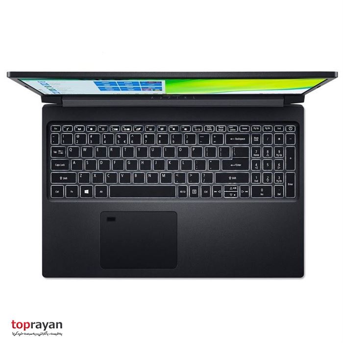 لپ تاپ ایسر 15.6 اینچ مدل Aspire 7 A715 پردازنده Ryzen 5 3550H رم 16GB حافظه 256GB SSD گرافیک 4GB GTX 1650 - 2