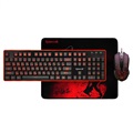 ردراگون  S107 Gaming Mouse Pad And Keyboard - Mouse Combo Set