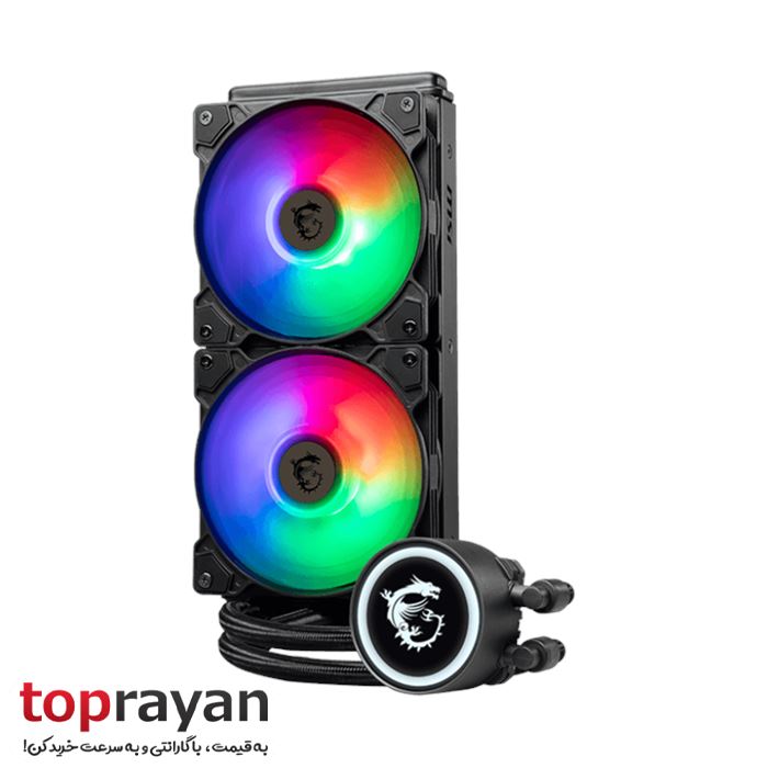 خنک کننده مایع پردازنده ام اس آی مدل MAG CORELIQUID B240 - 2