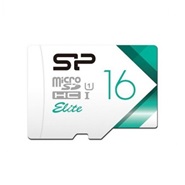Silicon Power  Elite microSDHC Memory Card - Class 10 - UHS-I - 100MBps - 16G