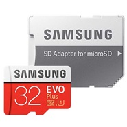 Samsung Evo Plus UHS-I U1 Class 10 95MBps microSDHC With Adapter - 32GB