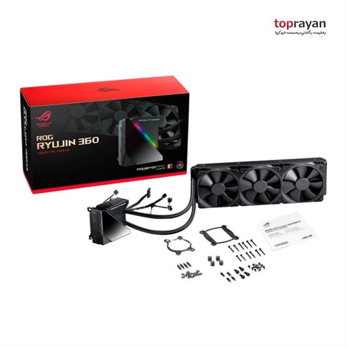 خنک کننده مایع پردازنده ایسوس ROG RYUJIN 360 RGB - 3