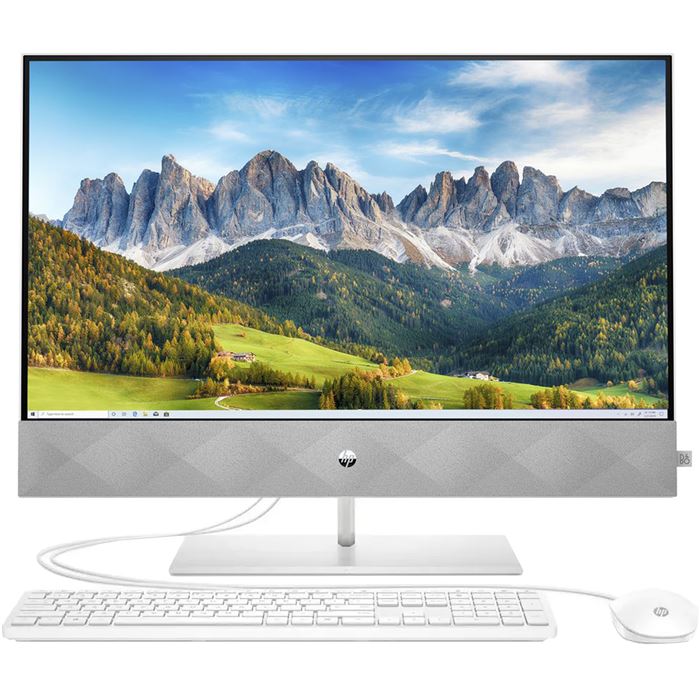 کامپیوتر همه کاره اچ‌ پی مدل Pavilion 27 D0085-B با پردازنده core i7 (10700T) رم 32GB حافظه 1TB گرافیک 4GB (MX350)