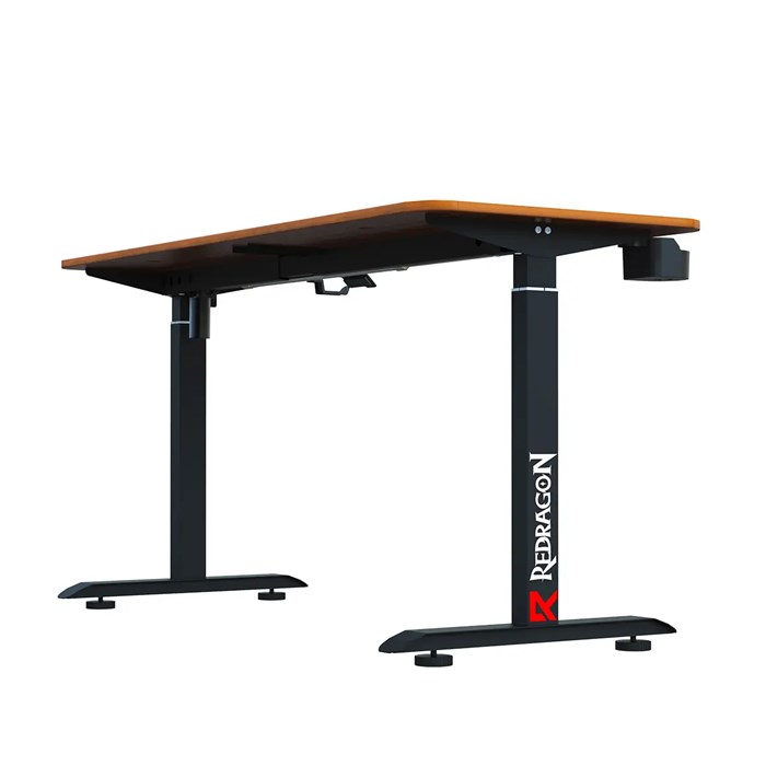 میز کامپیوتر گیمینگ موتور دار ردراگون مدل GD-3500NT-M WALNUT WOOD 140cm - 7