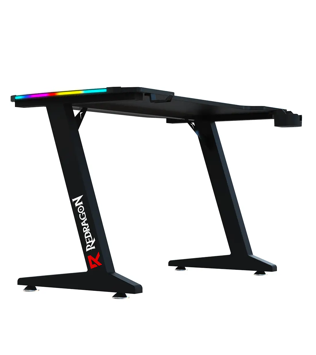 میز کامپیوتر گیمینگ ردراگون مدل GD-3111BK 140cm RGB - 4