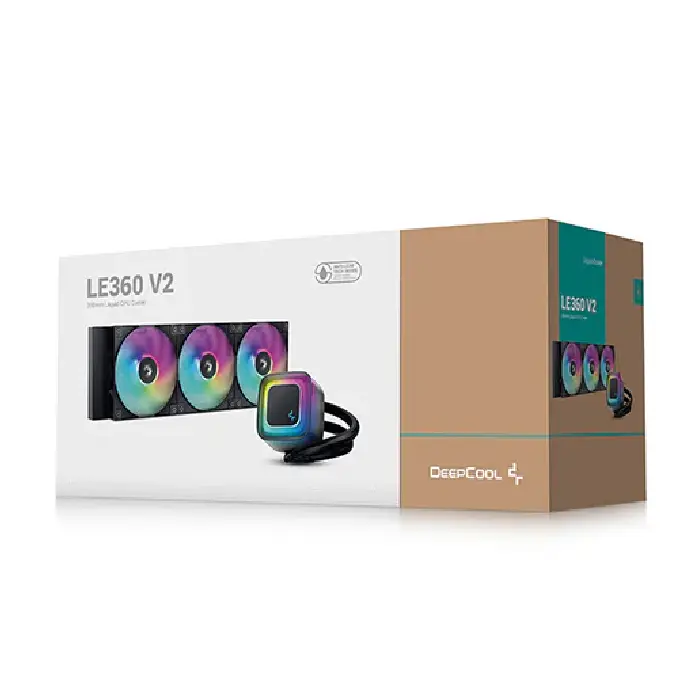 فن مایع پردازنده دیپ کول مدل LE360 V2 ARGB Black - 6