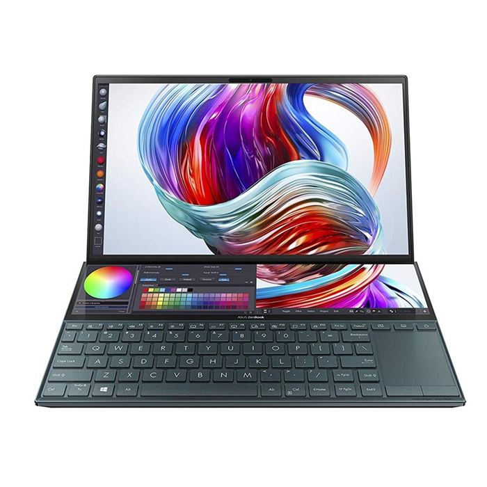 لپ تاپ ایسوس مدل ZenBook Duo UX۴۸۱FL با پردازنده i۷ و صفحه نمایش لمسی