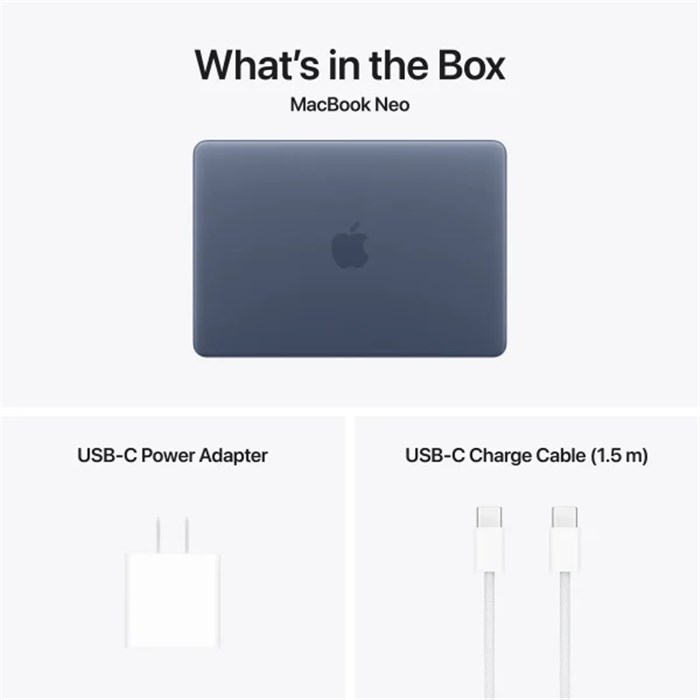 لپ تاپ 13 اینچی اپل مدل MHFF4 پردازنده A18 Pro رم 8GB حافظه 256GB  - 3