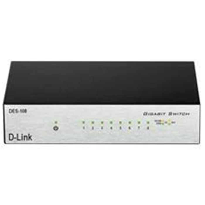 سوییچ 8 پورت دسکتاپی دی-لینک مدل DES-108 - 3