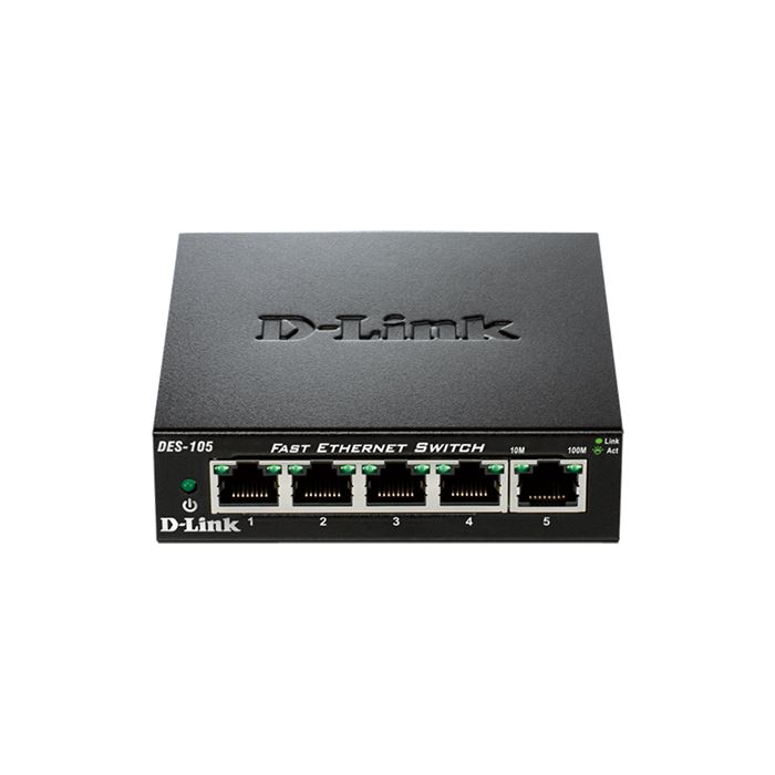 سوییچ 5 پورت دسکتاپ دی-لینک مدل DES-105 - 8