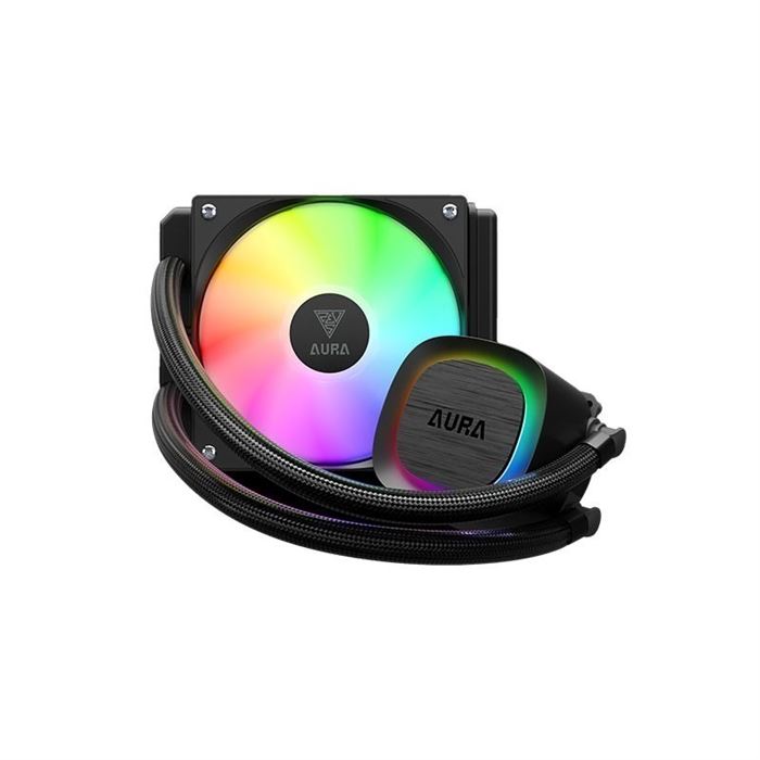 کولر پردازنده مایع Gamdias Aura GL120 V2 - Black - 2