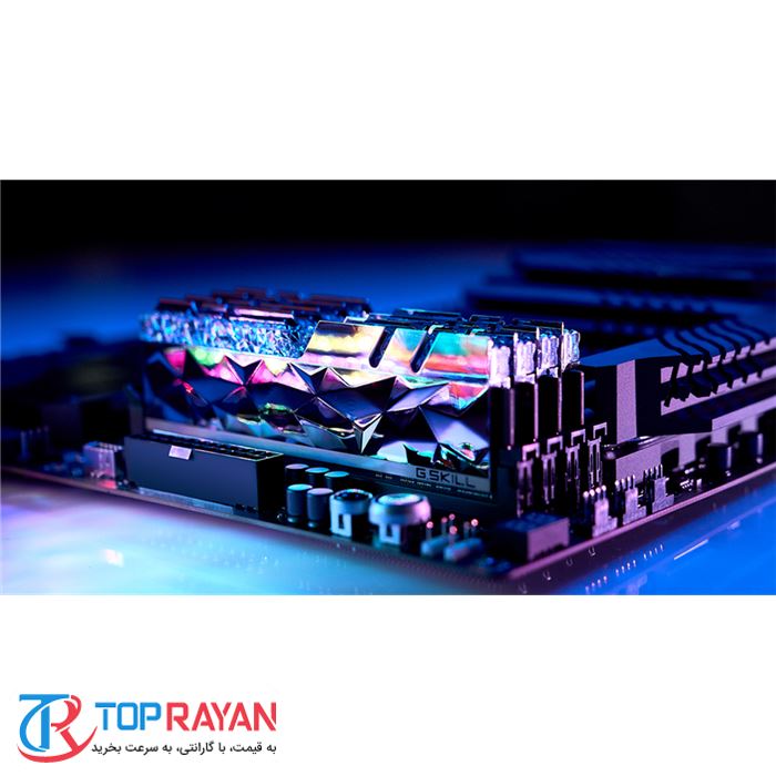 رم کامپیوتر RAM جی اسکیل دو کاناله مدل Trident Z Royal Elite GTES DDR4 4000MHz CL18 ظرفیت 64 گیگابایت - 7