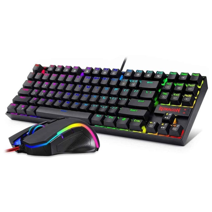 باندل  ماوس گیمینگ و کیبورد مکانیکی با سیم ردراگون مدل K552-RGB-BA - 3