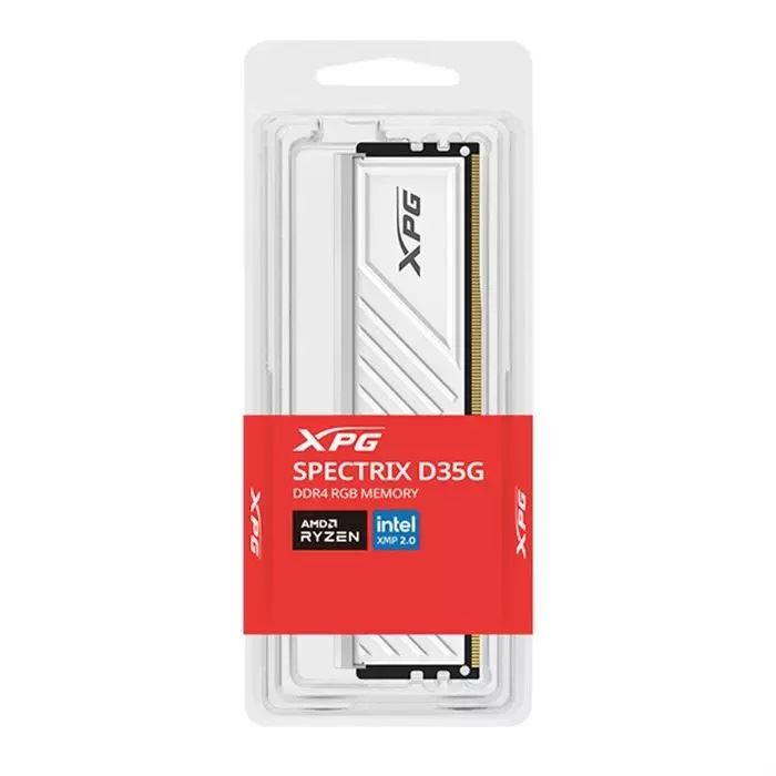 رم دسکتاپ DDR4 تک کاناله 3600 مگاهرتز CL18 ای دیتا ایکس پی جی مدل SPECTRIX D35 ظرفیت 8 گیگابایت سفید  - 2